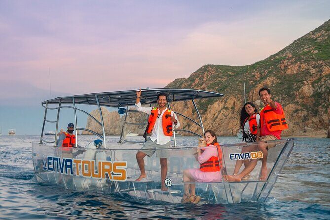 1 hour Private Navigation in Transparent Boat Arco de Los Cabos - Key highlights to know before you go