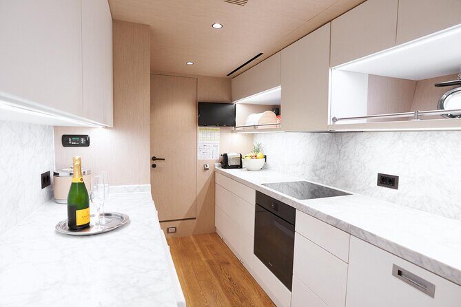 108 ft Neoprene Overmarine Yacht - A Yacht Day Built for Weddings, Anniversaries, and Big Groups