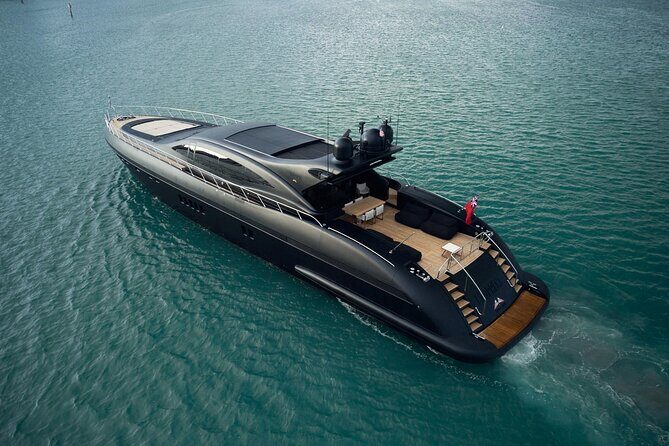 108 ft Neoprene Overmarine Yacht - Price and Logistics: $6,612 per group up to 10