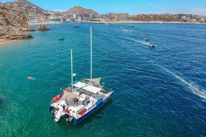 2 Hour Sunset Tour on Catamaran in Cabo San Lucas - The Second Arch Stop: Nightfall Photos Without Rushing