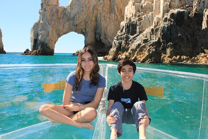 45 Minute Transparent Boat Ride to the Arch of Cabo San Lucas - Circling Lands End: Lovers and Divorce Beach photos