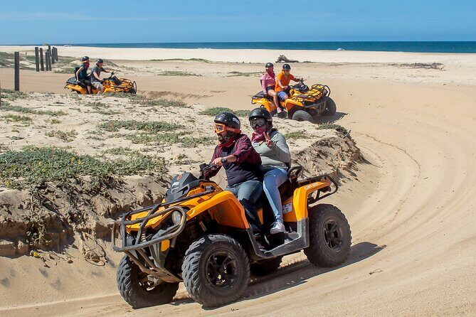 Adventure in Los Cabos Margaritas beach in ATV/UTV desert tour - Two Hours Of Desert Trails And Margaritas Beach: The Part You Actually Came For