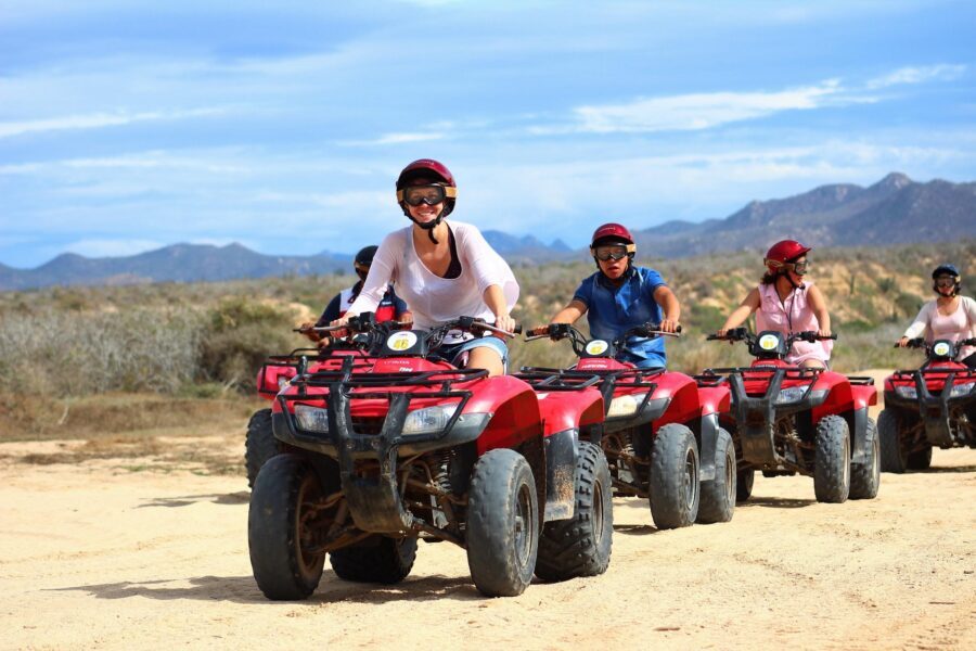 ATV, Beach and Desert Adventure with Tequila Tasting - The safety setup: helmets, a guide, and the “real” way to prepare