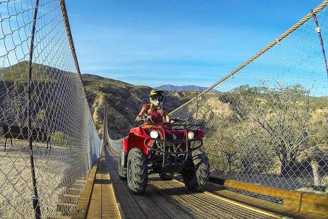ATV Off-Road Experience: Cross the Wooden Bridge, Feel the Thrill - Pacing and control: guided riding vs total freedom