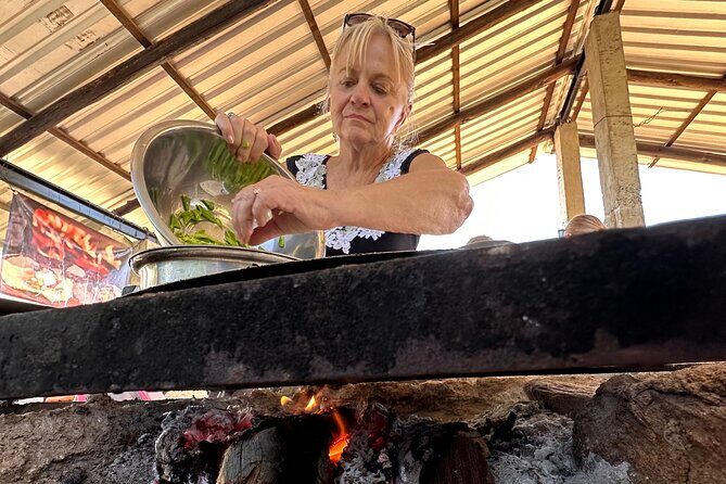 Azteca Tacos Cooking Class - The Nopal Lesson: How a Cactus Becomes Dinner