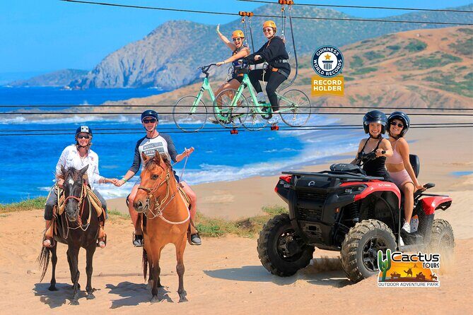 Beach ATV Adventure, Free Horseback Ride, and Sky Bike Experience - Key Points Before You Go