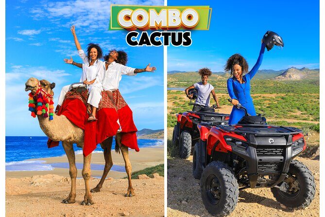 Beach, ATV, and Camel Ride Combo Tour - Camel encounter and beach riding: the calm counterweight to the ATV