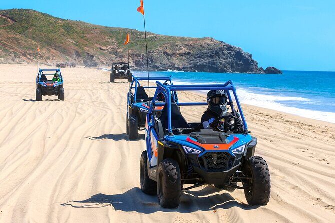 Beach CAN-AM SXS X3 and Horseback Ride in Cabo - Cabo Off-Road Starts With Pickup and Calm Check-In