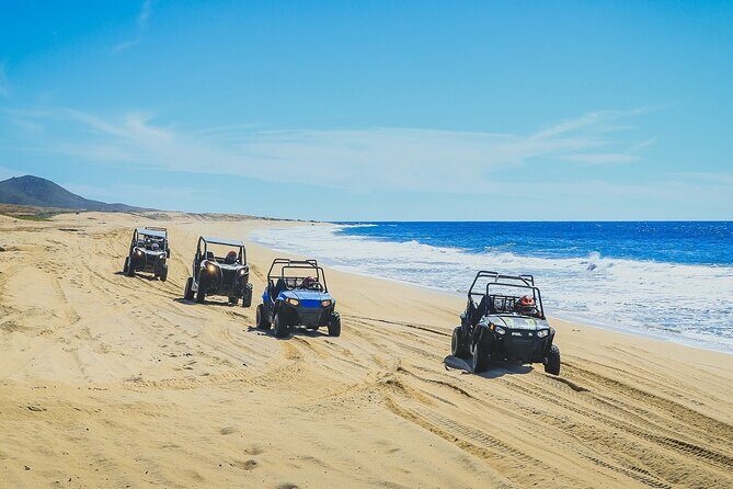 Beach CAN-AM SXS X3 and Horseback Ride in Cabo - Playa Migriño Beach Stop: Dunes, Sunsets, and Whale Season Thoughts