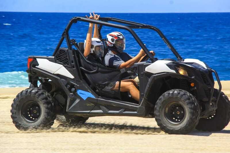 Beach & Desert UTV Tour in Cabo - The Beach Portion: White Sand, Ocean Spray, and Wave-Adjacent Driving