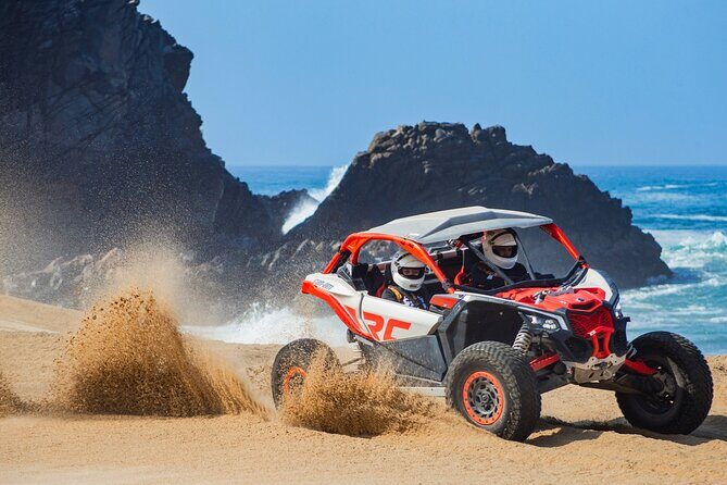 Beach UTV and Camel Ride Combo in Cabo - Lunch, salsa, chips, guacamole, and the tequila tasting finish