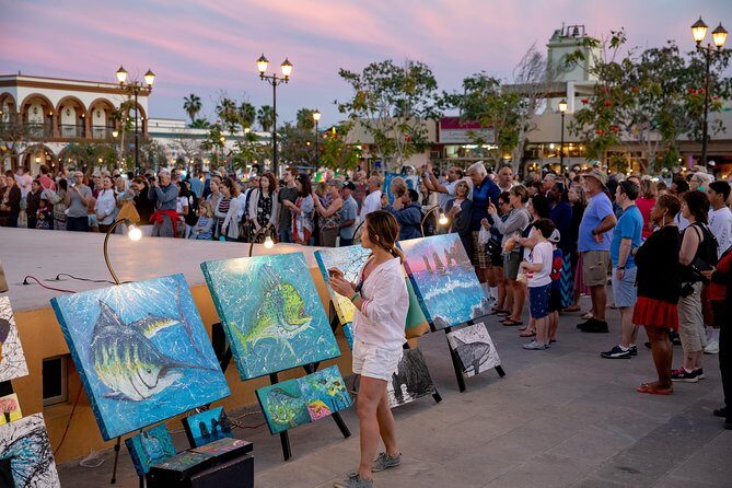 Cabo Art Walk & City Tour – Culture, History & Local Flavors - Stop 1: Art Experience Cabo and watching artists at work