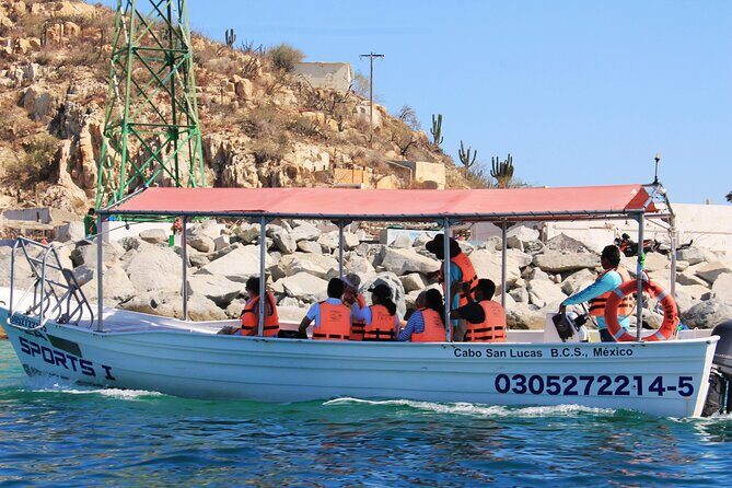 Cabo San Lucas Arc Group Tour in Glass Bottom Boat - Stop 3: the Pacific side of the Amor story (where waves hit hard)