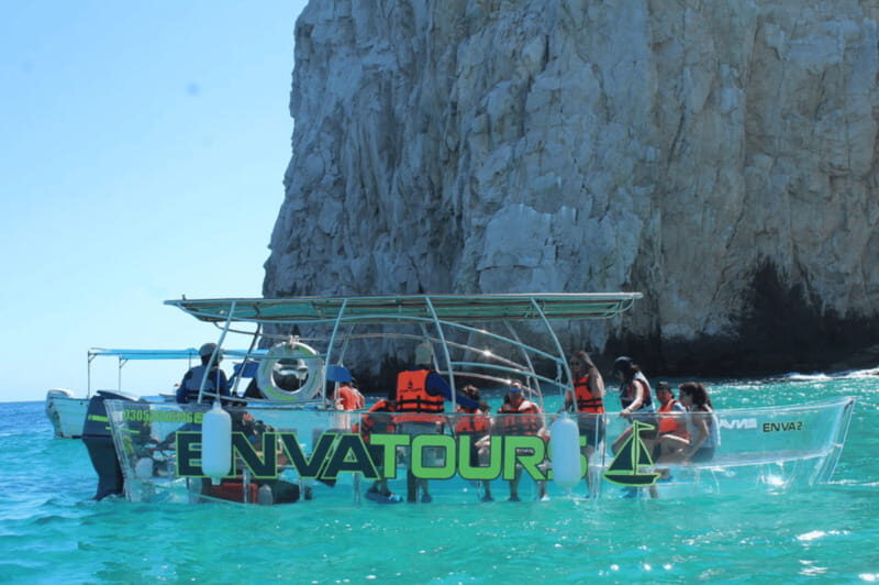 Cabo San Lucas: Glass Bottom Boat Tour to Land's End - Fish Feeding and Underwater Viewing: The Part Families Love
