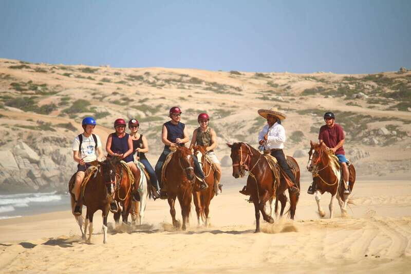 Cabo San Lucas: Horseback Riding in Migriño with Transfers - The return ride + free time: scenic views, pictures, and tequila tasting