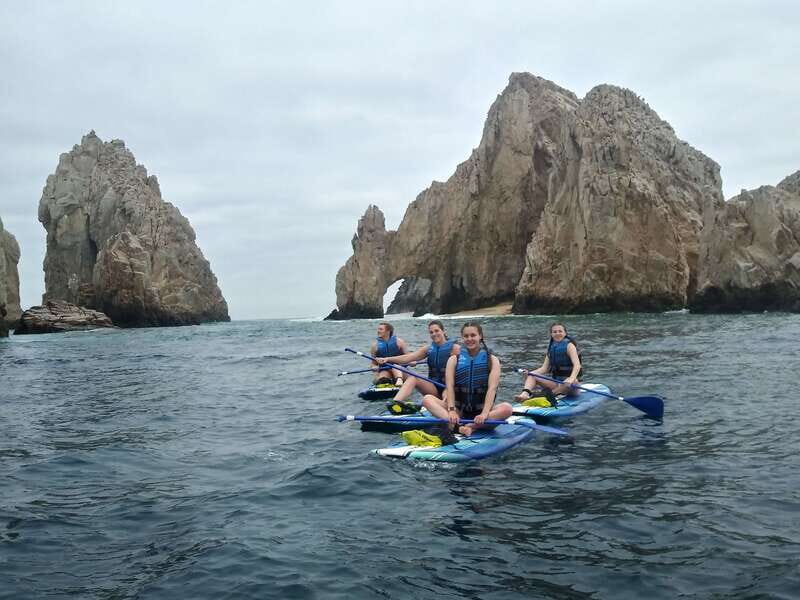 Cabo san Lucas: Paddle Boarding or Kayak and Snorkeling - The 2-hour pacing: paddle out, stop at the arch, snorkel, snack