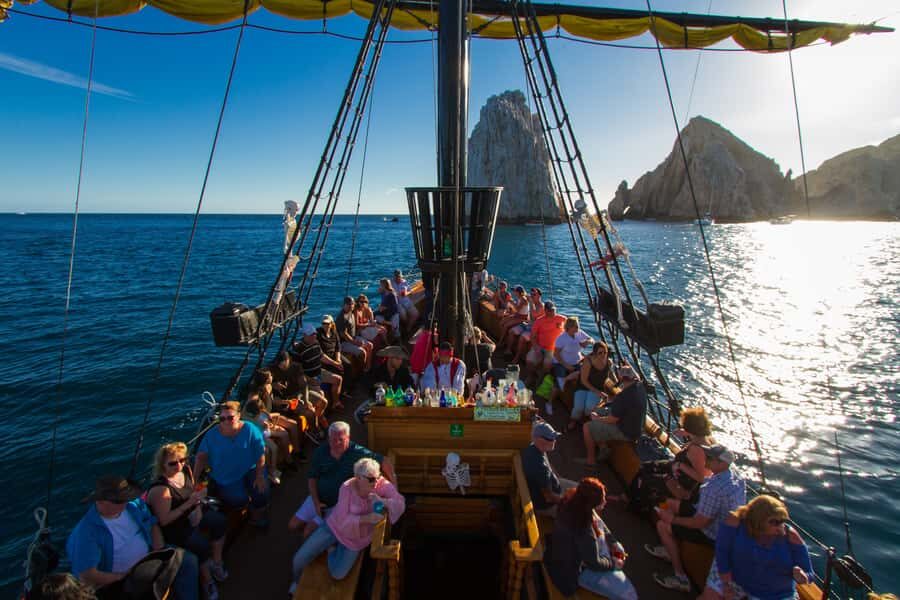 Cabo San Lucas: Pirate Cruise with Snorkel Treasure Hunt - The Big-Name Cabo Views You Get Without Needing a Rental Car