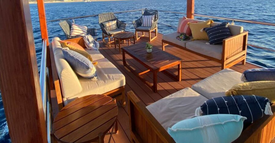 Cabo San Lucas: Private Catamaran Cruise - Pelican Rock snorkeling: the main event, with an ocean-conditions caveat