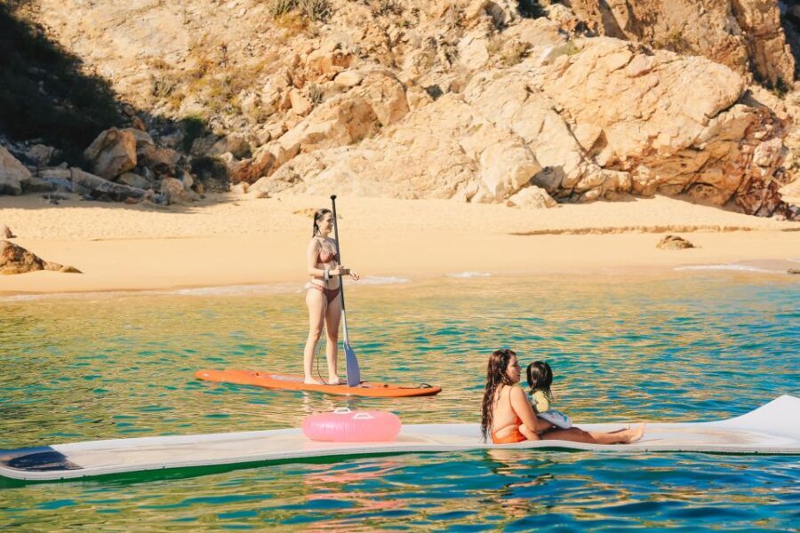 Cabo San Lucas: Private Catamaran Tour with Snorkeling - Jumping off the catamaran: the adrenaline option (not a requirement)