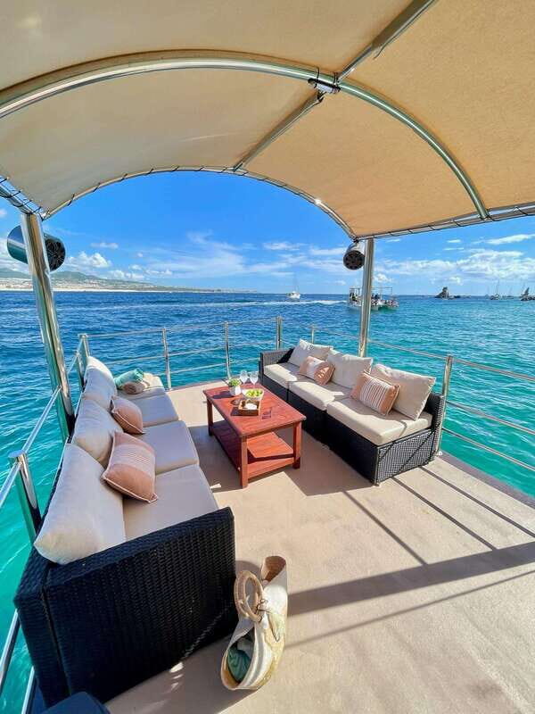 Cabo San Lucas Private Mini Catamaran Tour - From IGY Marina Gate G: The 3.5-Hour Private Setup