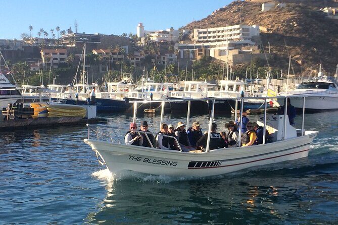 Cabo San Lucas Small-Group Whale Watching Tour: Hear the Whales - Land’s End Arch selfies: why the first stop sets the tone