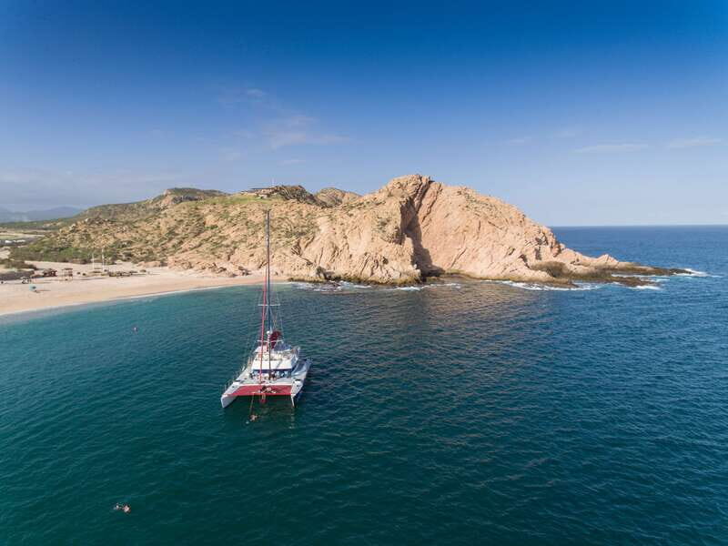 Cabo San Lucas: Snorkel, Lunch and Sail Experience - Getting oriented at the Cabo marina (Sr. Frogs check-in)