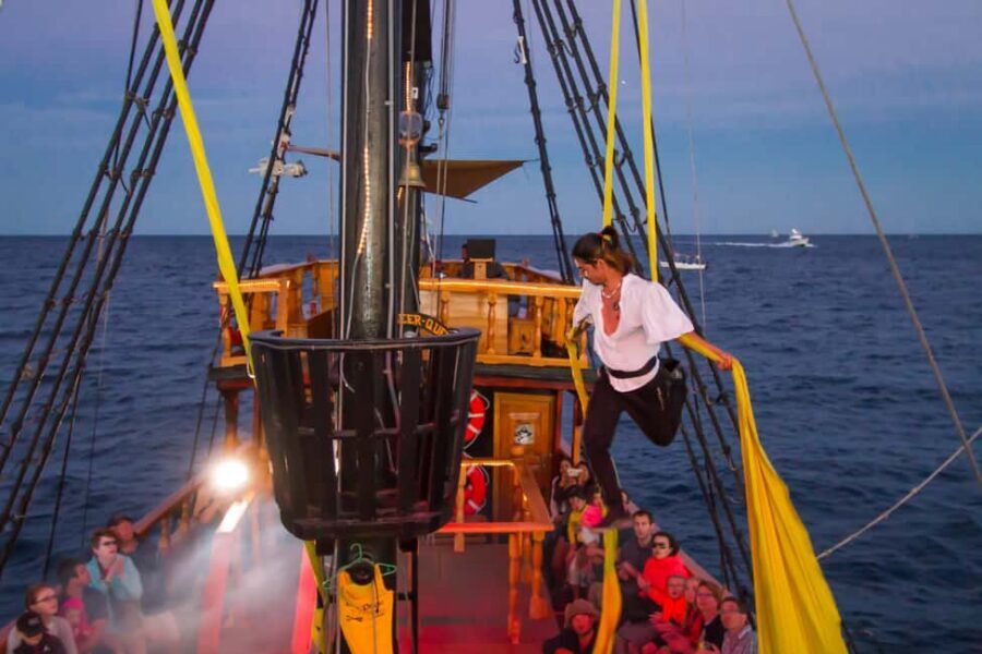 Cabo San Lucas: Sunset Pirate Ship Cruise with Dinner Show - The pirate ship show at sea: what the entertainment is really like