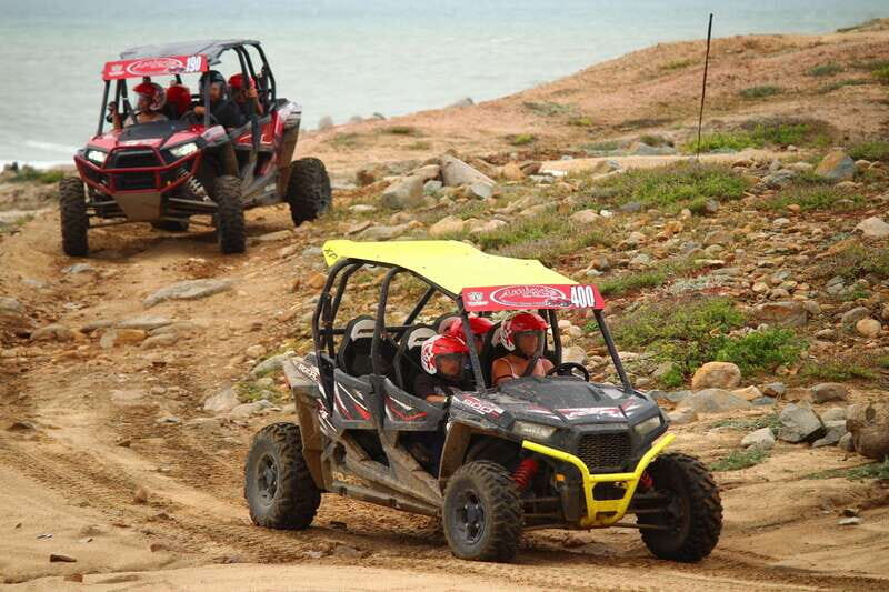Cabo San Lucas: Tour en UTV playa desierto y tequila tasting - Migriño Beach: Dunes, Ocean-Side Cliffs, and the Big Change in Scenery