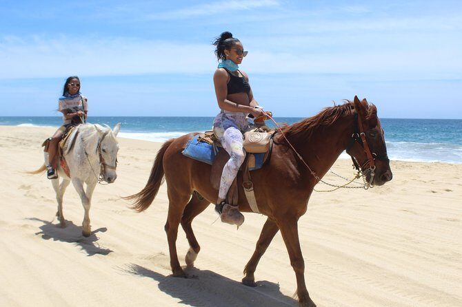 Cabo White Sand Horseback Riding Tour and Tequila Tasting - Tequila tasting: included, but don’t expect it to be a big production