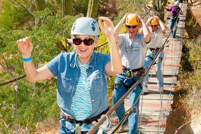 Cabo Zip-line and Rappelling Adventure - Locker time, wet towels, and the cool-down you’ll appreciate