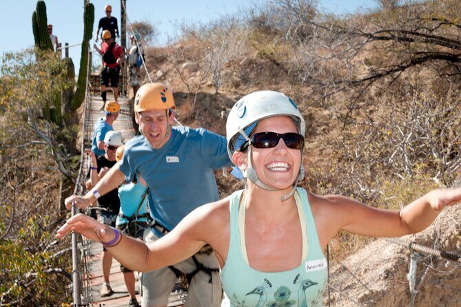 Cabo Zip-line and Rappelling Adventure - Seven ziplines, suspension bridge, and rappelling: the full ride experience