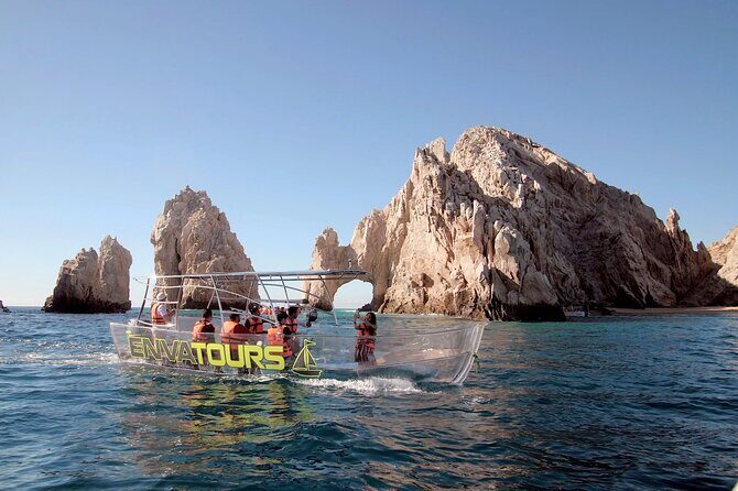 Clear Boat Ride with City Tour in Los Cabos - Getting There Comfortably: Pickup, Timing, and Group Size