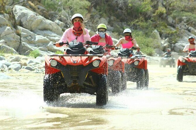 Combo Horseback Beach Ride & ATV Adventure. Tequila Tasting - Who should book: Comfort level, thrill level, and time limits
