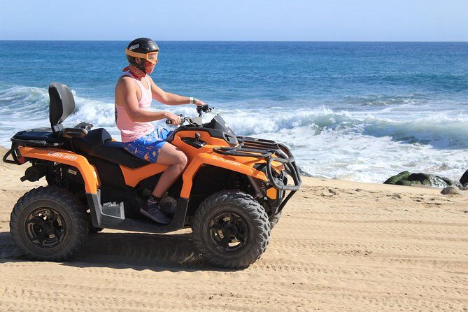 Desert 4x4 ATV Tour with Camel Ride Experience - The Playa Migrino Segment: Dunes, Ocean Views, Camels, and Sunset Time