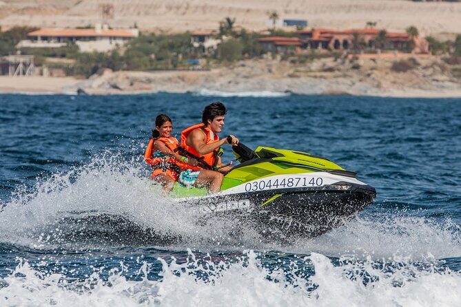 Double Jet Ski and Boat Ride in The Sea of Cortez Guided Tour - Sea of Cortez Boat Ride: Cabo Landmarks and Ocean-Life Chances