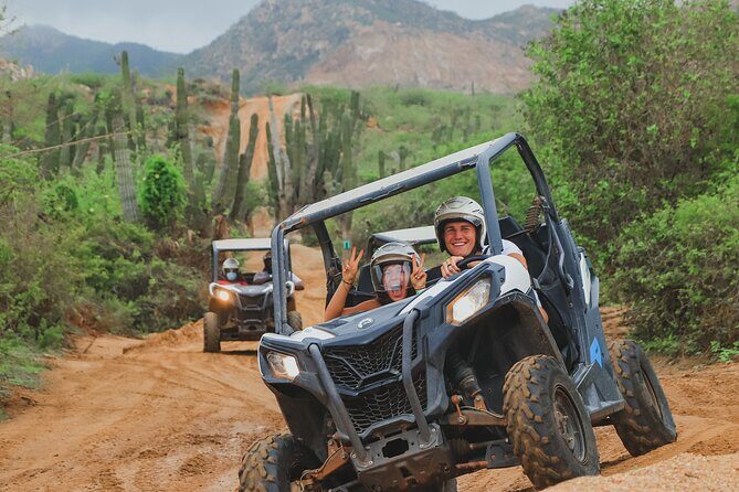 Extreme Razor Dune adventure and Tacos in Cabo San Lucas - Playa Migrino UTV course: hills, ditches, drops, and lots of dust