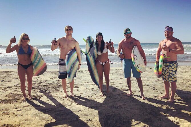 Fun Surf Lessons & Tacos - In the Water: How You Learn to Catch Waves (Not Just Fall)