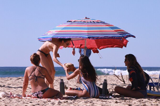 Fun Surf Lessons & Tacos - Gear Comfort: Boards, Wetsuits, Shade, and Beach Setup