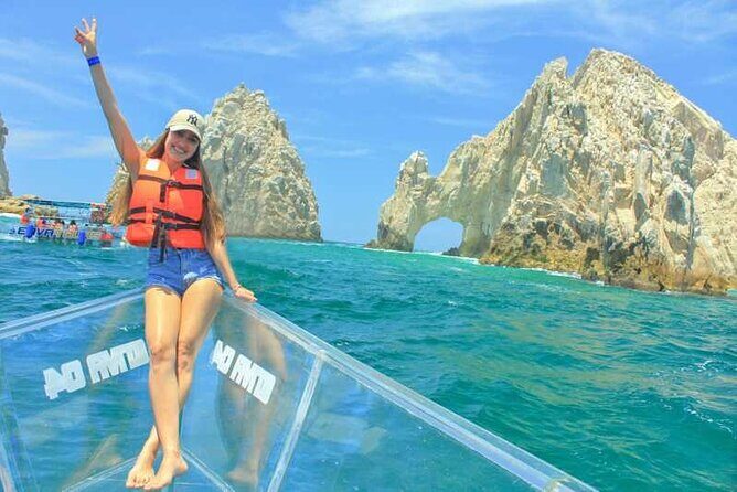 Glass Bottom Boat To the Famous Arch Of Cabo - The underwater viewing: practical fun, not just a gimmick