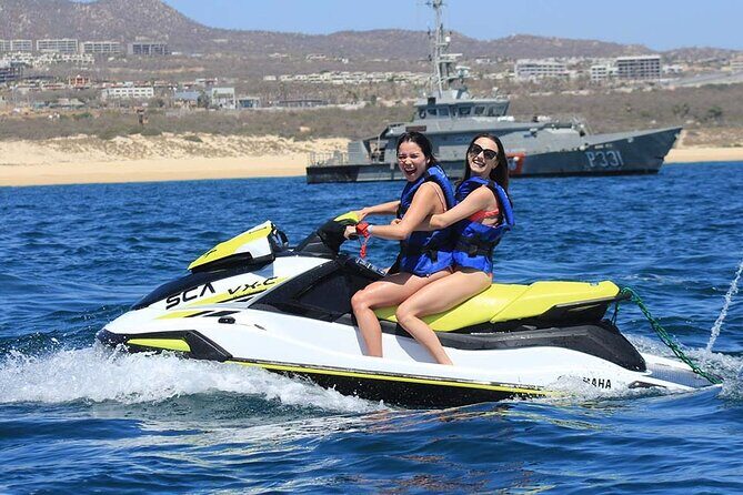 Jetski Ride Activity in El Medano Beach of Mexico - What you get: included gear, guide support, and the no-camera reality