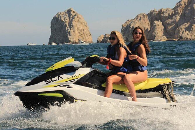 Jetski Ride Activity in El Medano Beach of Mexico - Stop 1: El Arco de Cabo San Lucas from the water