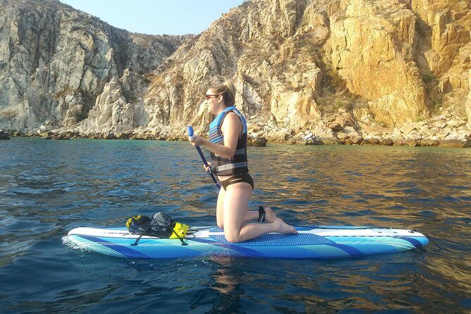 Kayak or Paddle Board & Snorkel to the Arch with Photos included - Where you start at Cannery Beach, and why the timing matters