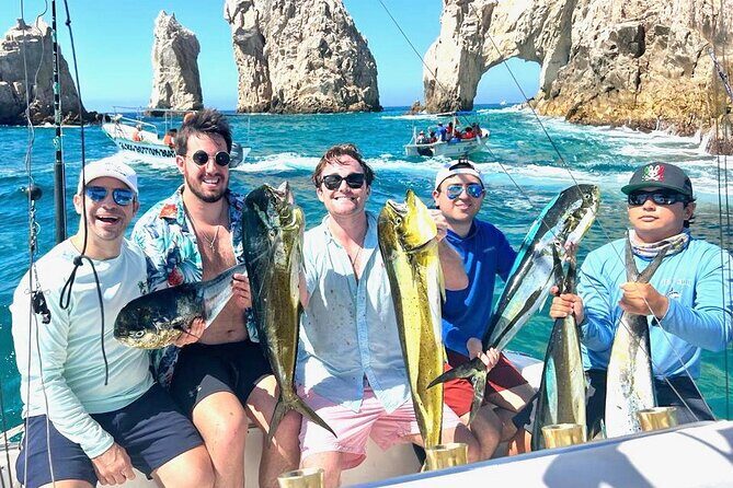Kellyfish Cabo Sportfishing (Our bigger boat!) - Fish Stories From the Real Day: Roosterfish, Mahi Mahi, and a Shark That Makes the Crew Proud