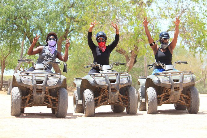 Los Cabos ATV and Pacific Horseback Riding Combo Tour - ATV canyon trails and desert driving: the fun (and the responsibility)