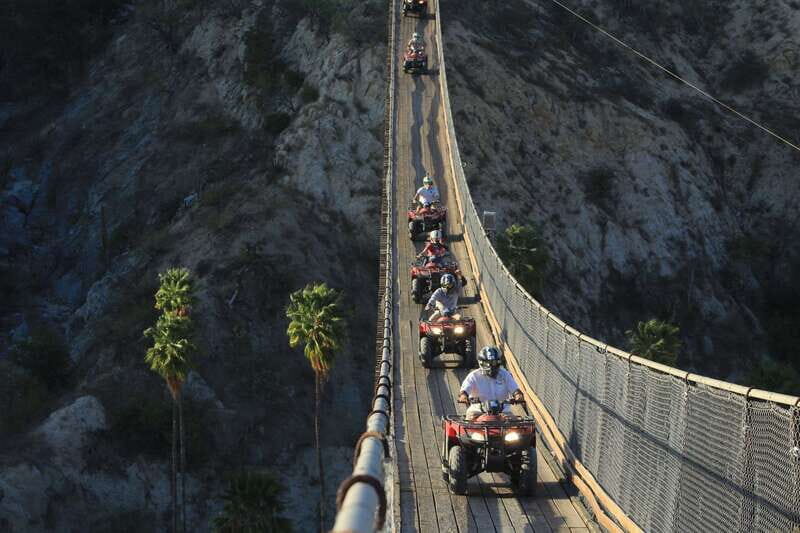 Los Cabos: ATV Off-Road Adventure – Cross the Wooden Bridge - Food after the ride: Lion’s Den meal is on you