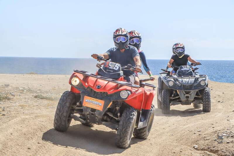 Los Cabos: ATV Off-Road Adventure – Cross the Wooden Bridge - Safety briefing and the practice circuit: the confidence-builder step