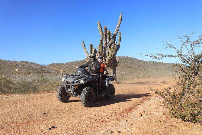 Los Cabos - COMBO Horseback Riding & ATV Tour - The 1-hour ATV ride: canyons, riverbeds, ocean views, and dust
