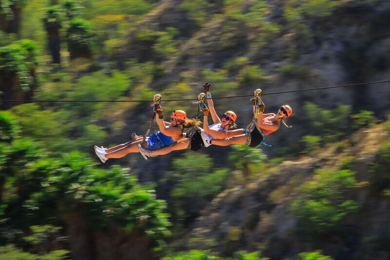 Los Cabos: Monster Zip Line at Wild Canyon - The View: Flying Over Wild Canyon’s Canopy Without Waiting Between Lines