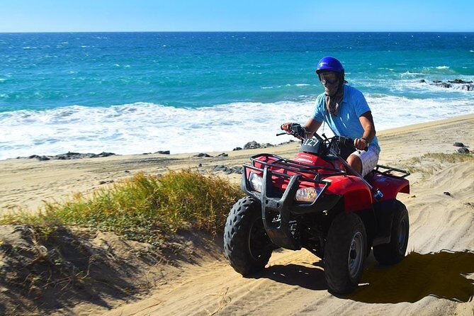 Los Cabos Single or Double ATV Beach and Desert Tour - Playa Migrino is the whole point of this ATV ride