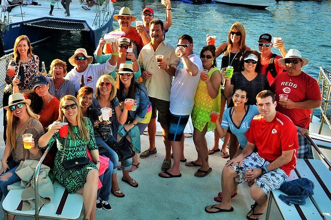 Los Cabos Sunset Booze Cruise - On board: music, snacks, and unlimited drinks (with real-world expectations)
